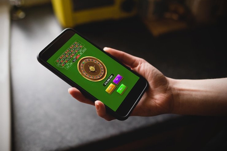 Panel kontrol permainan dengan slider taruhan dan tombol putar Panel kontrol Fortune Rabbit menampilkan pilihan taruhan dan tombol spin
